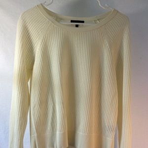 Rag & Bone Cream Open Knit Sweater